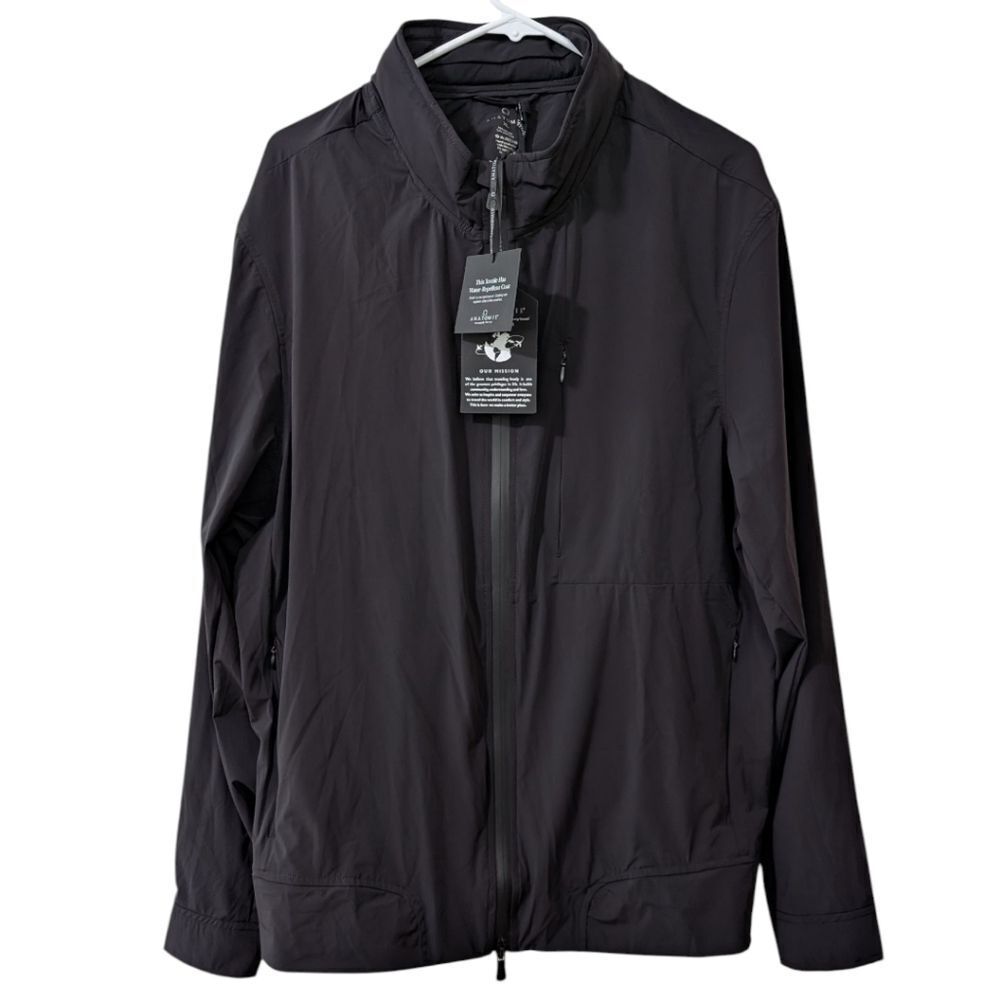 ANATOMIE Jack Black Water-Repellent Lightweight Travel Jacket Coat Men's XL NWT - Picture 5 of 14